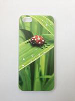 Чехол-накладка Ladybug Red для iPhone 5 божья коровка 3D и стразы ― РеГистраторы.Post Production Union