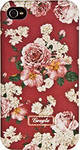 Накладка на заднюю часть для Apple iPhone 4S Goegtu Flowers 